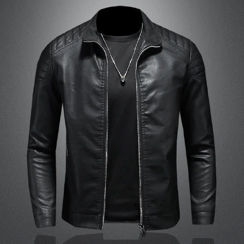 Herren-Echtlederjacke - Jack Premium