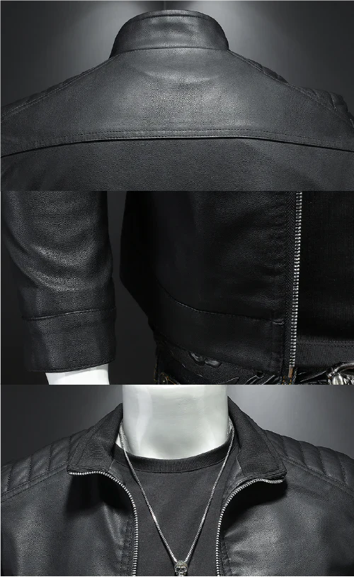Herren-Echtlederjacke - Jack Premium