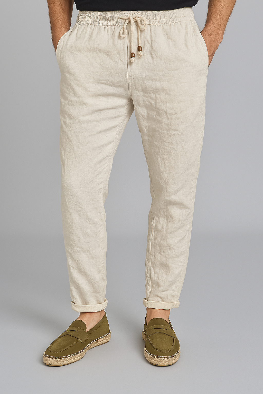 Drakon | Premium Linen Cotton Trousers for Men (Buy 1, Get 1 FREE)