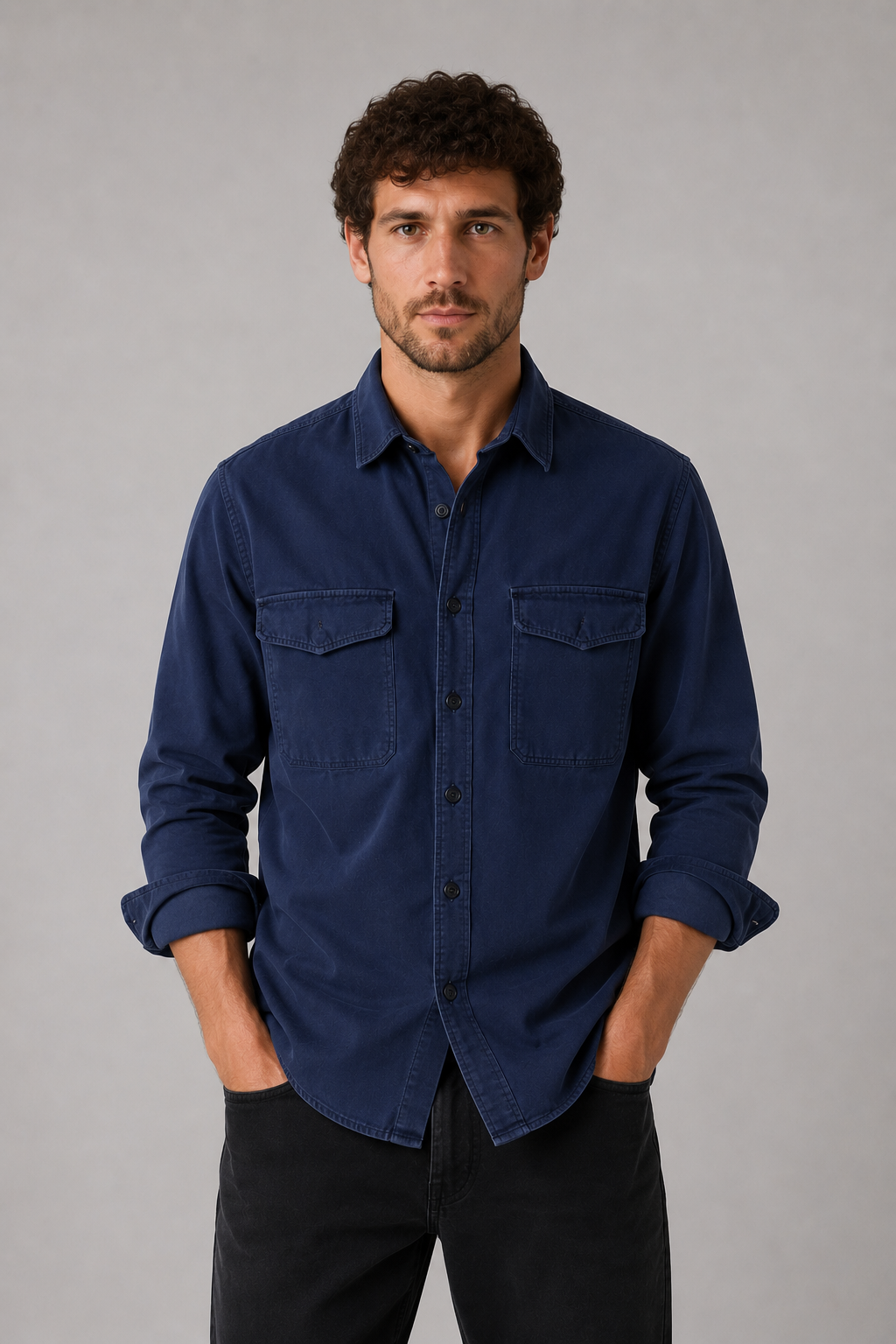 Drakon | Premium Vintage Cargo Shirt for Men