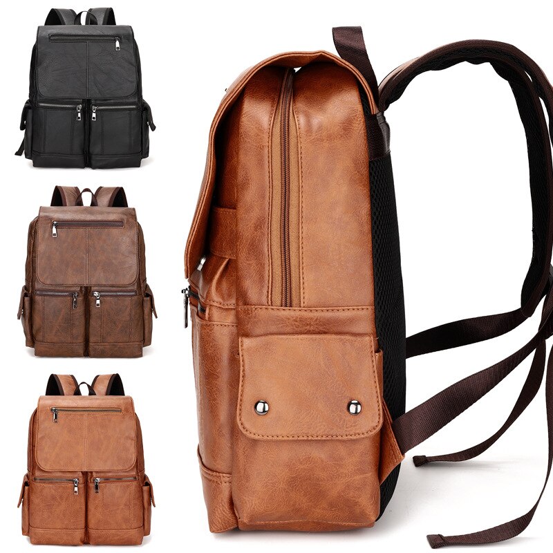 Lederrucksack – Premium-Reiseversion