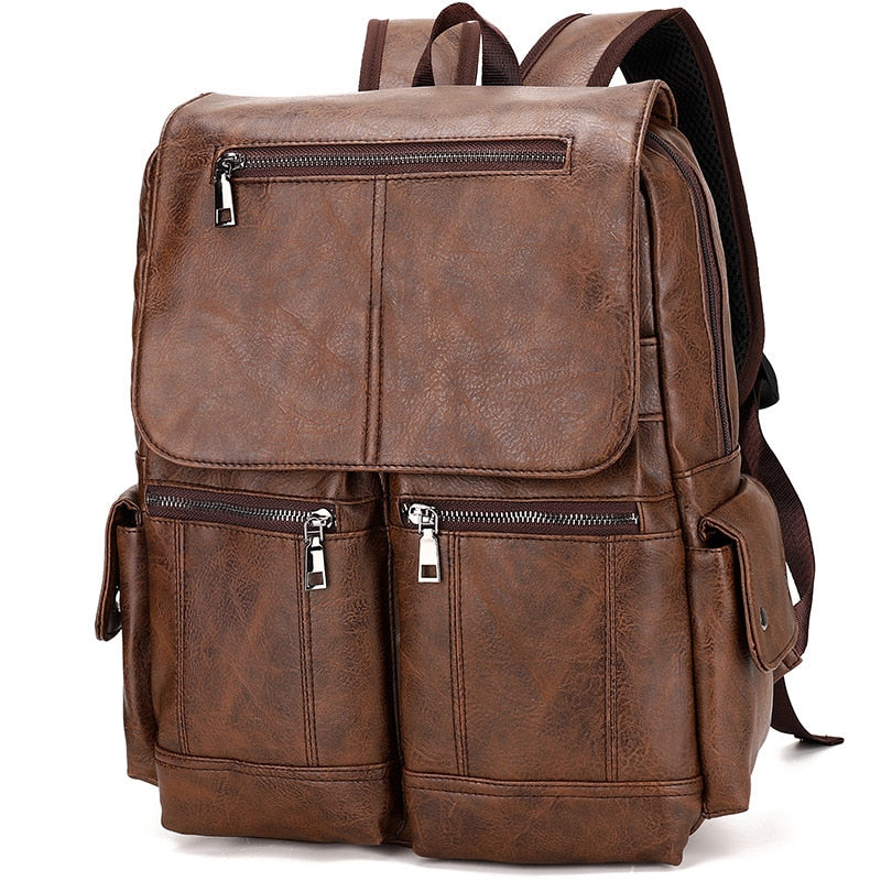 Lederrucksack – Premium-Reiseversion