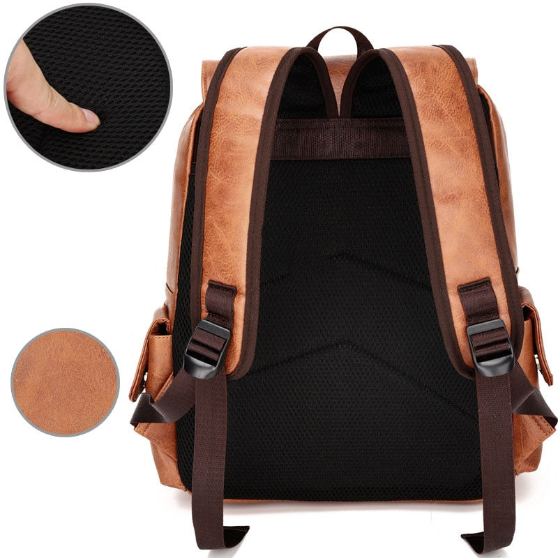 Lederrucksack – Premium-Reiseversion