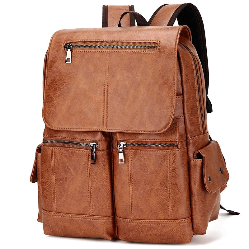 Lederrucksack – Premium-Reiseversion