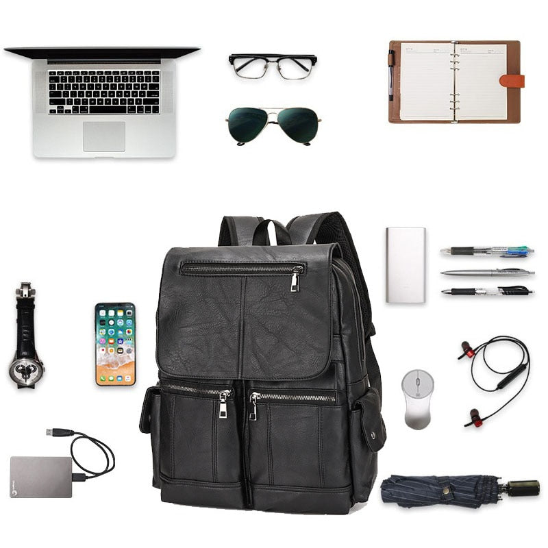 Lederrucksack – Premium-Reiseversion