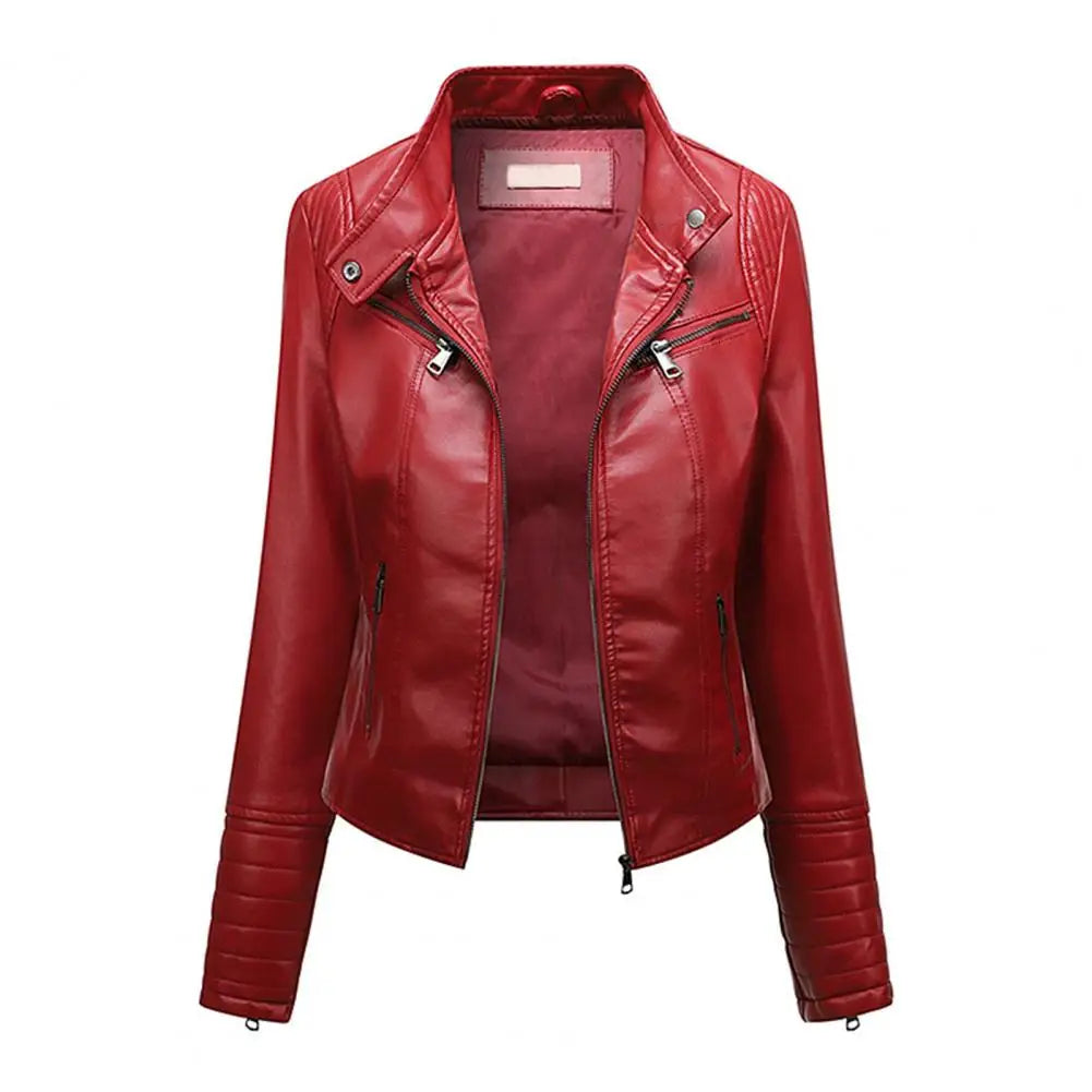 Damen-Lederjacke - Slim Business M2