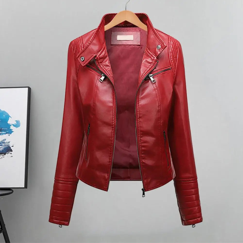 Damen-Lederjacke - Slim Business M2
