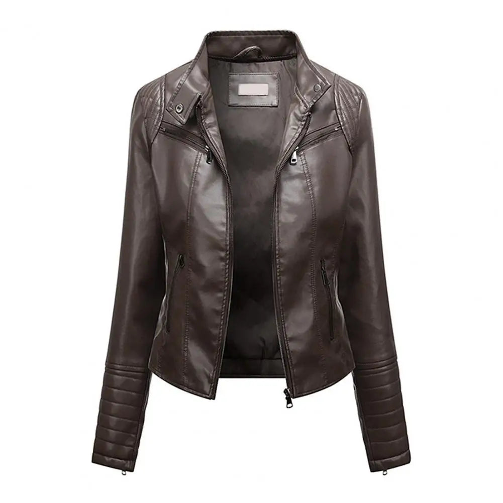 Damen-Lederjacke - Slim Business M2