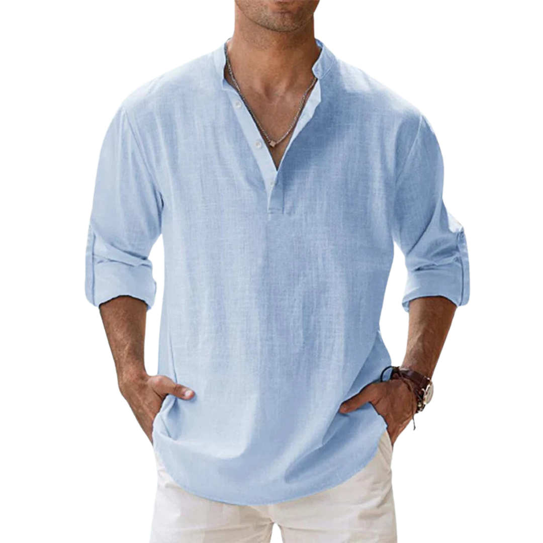 Drakon | Premium Breathable Linen Shirt for Men (Buy 1, Get 1 FREE)