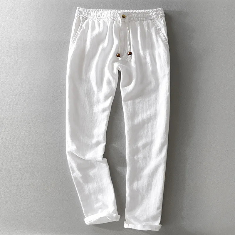 Drakon | Premium Linen Cotton Trousers for Men (Buy 1, Get 1 FREE)