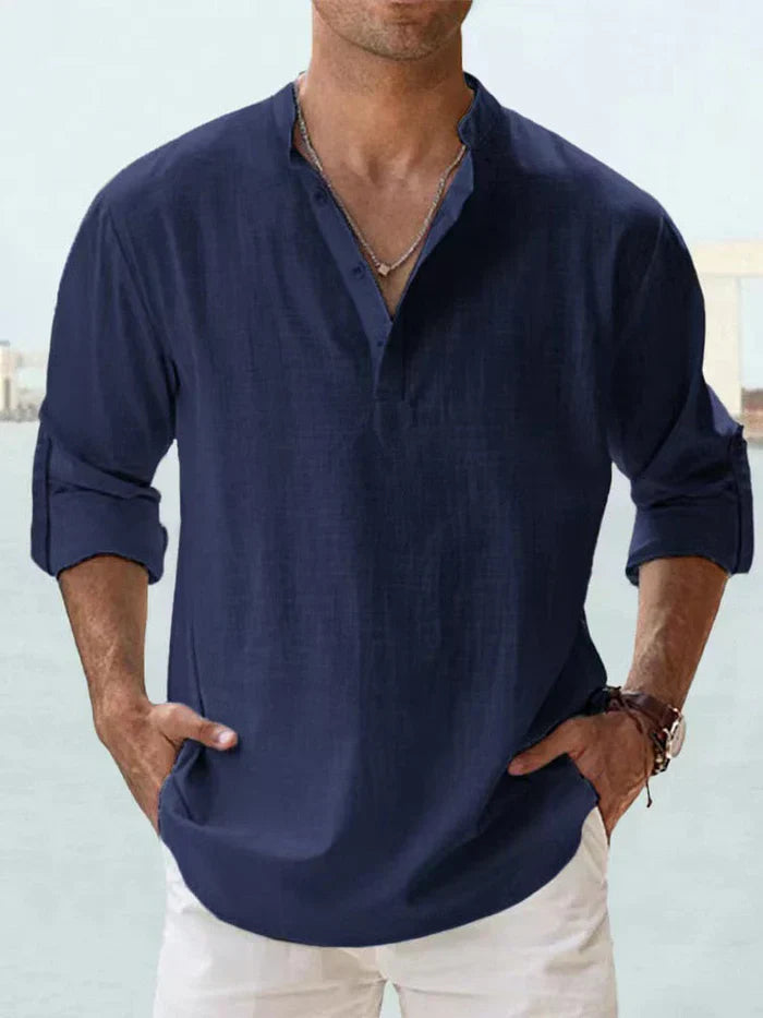 Drakon | Premium Breathable Linen Shirt for Men (Buy 1, Get 1 FREE)