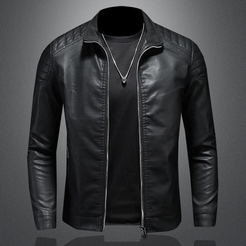 Herren-Echtlederjacke - Jack Premium