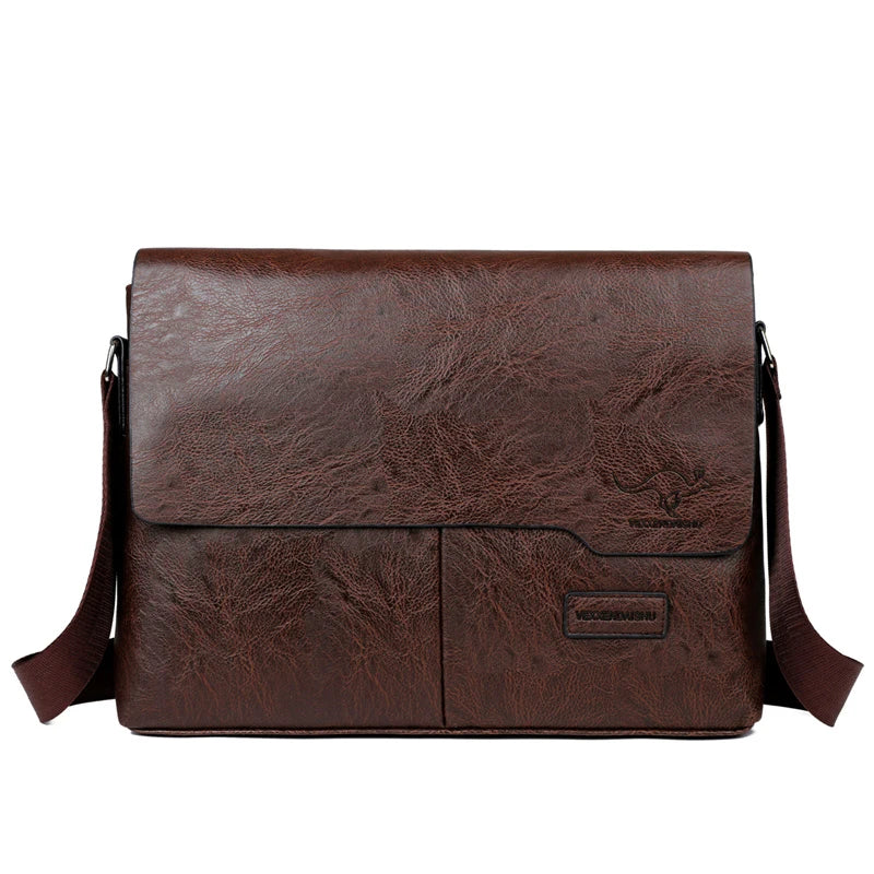 Waixier Premium Genuine Leather Briefcase