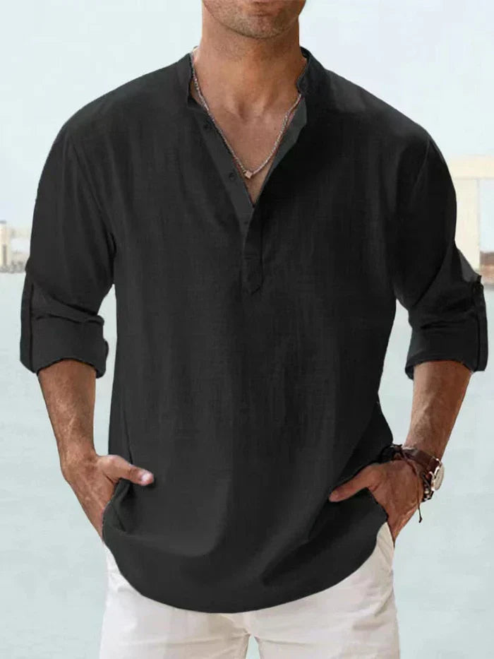 Drakon | Premium Breathable Linen Shirt for Men (Buy 1, Get 1 FREE)