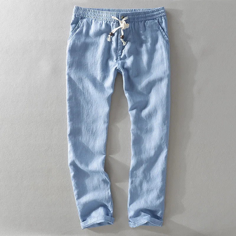 Drakon | Premium Linen Cotton Trousers for Men (Buy 1, Get 1 FREE)