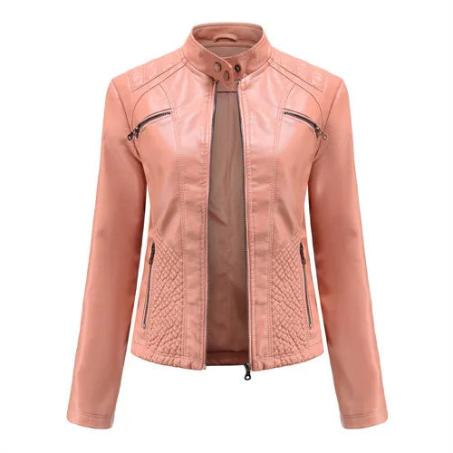 Damen-Echtlederjacke – Premium-Jacke