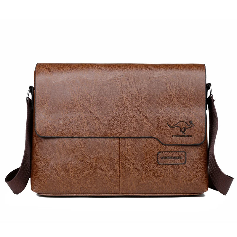 Waixier Premium Genuine Leather Briefcase