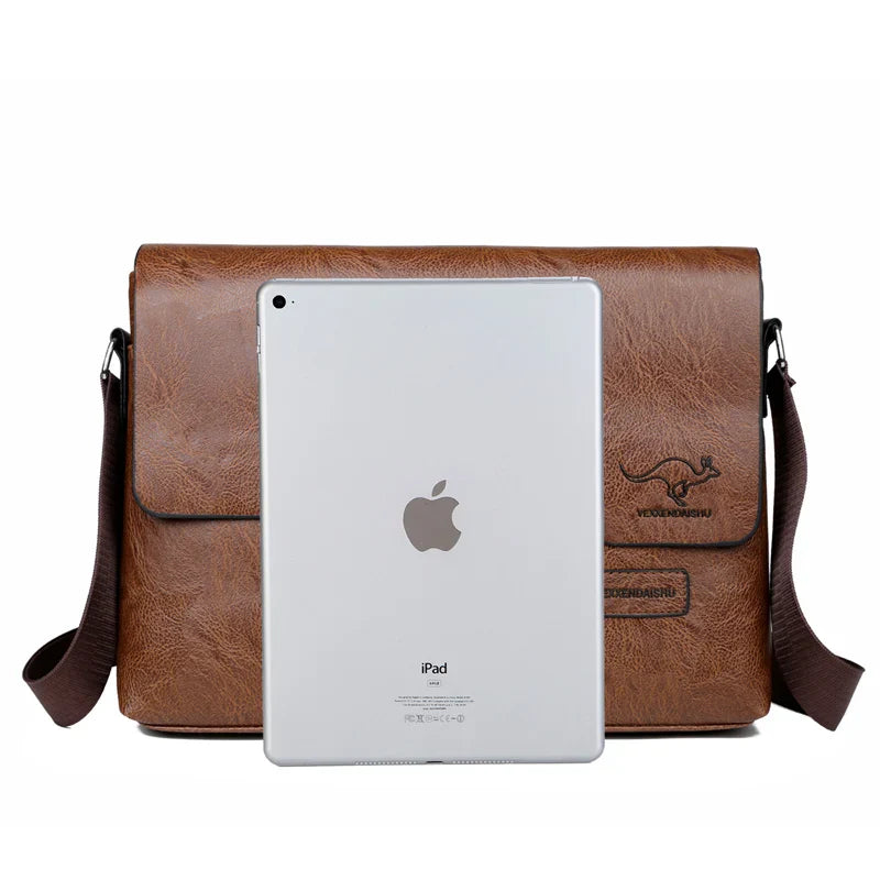 Waixier Premium Genuine Leather Briefcase