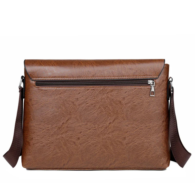 Waixier Premium Genuine Leather Briefcase