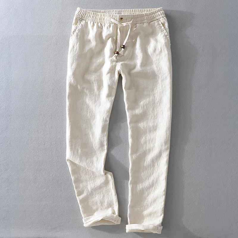 Drakon | Premium Linen Cotton Trousers for Men (Buy 1, Get 1 FREE)