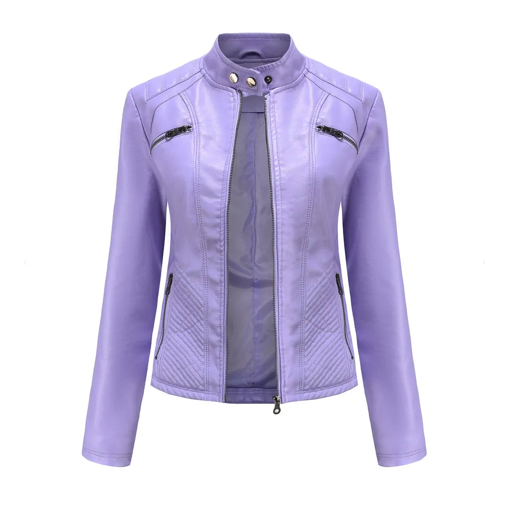 Damen-Echtlederjacke – Premium-Jacke