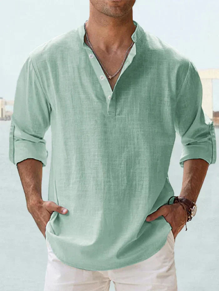 Drakon | Premium Breathable Linen Shirt for Men (Buy 1, Get 1 FREE)