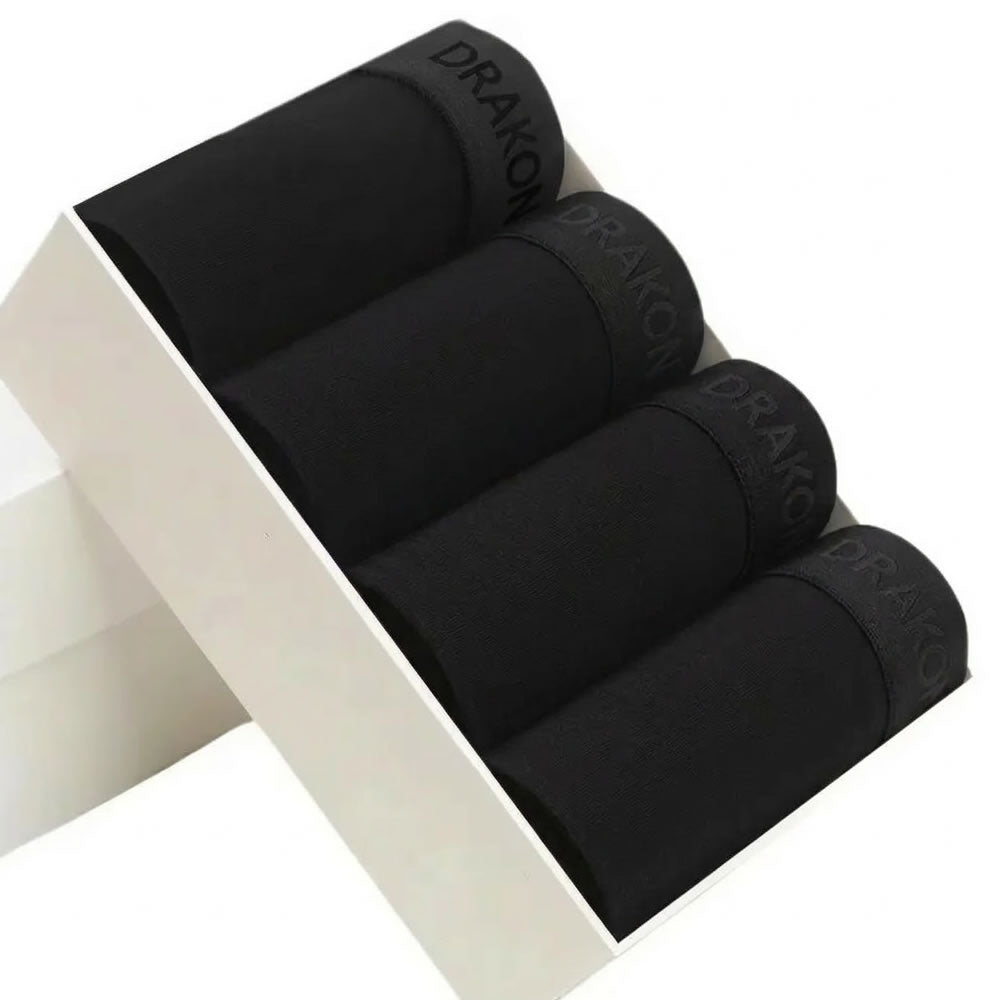 Drakon | Premium Cotton Boxer Briefs (4-Pack)