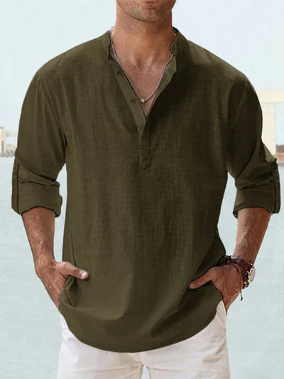 Drakon | Premium Breathable Linen Shirt for Men (Buy 1, Get 1 FREE)