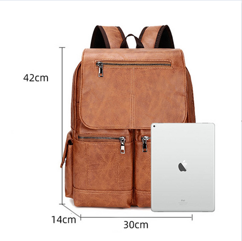 Lederrucksack – Premium-Reiseversion