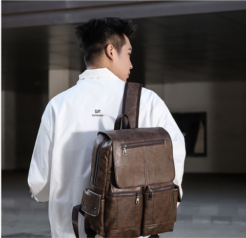 Lederrucksack – Premium-Reiseversion