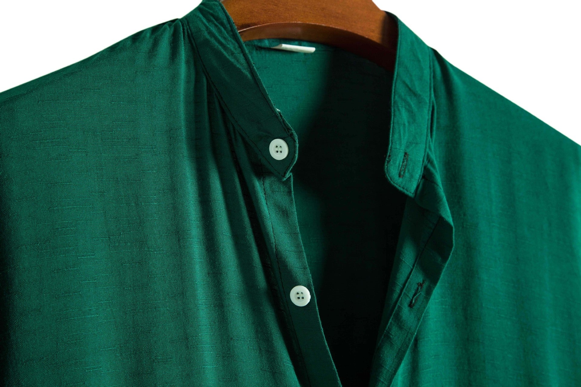 Drakon | Premium Mandarin Collar Short Sleeve Shirt for Men
