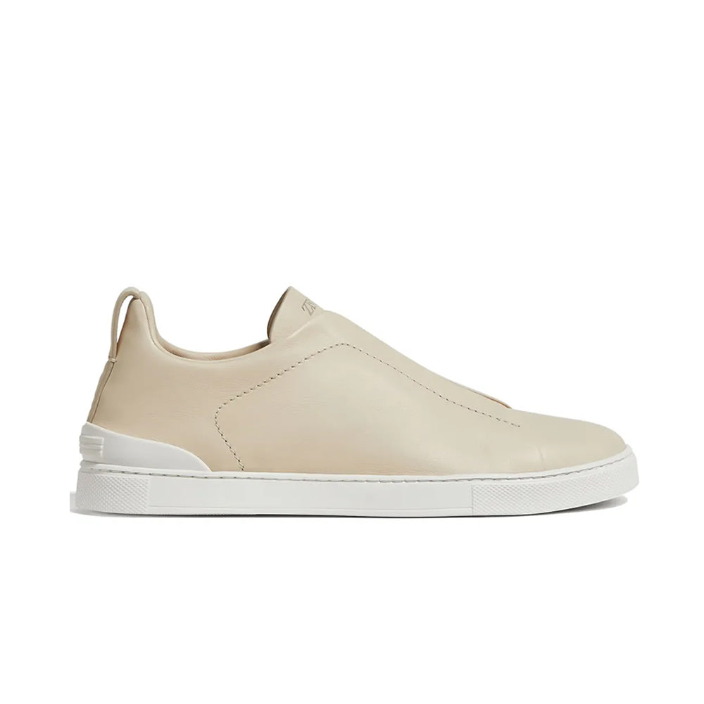 Drakon | Men's Leather Triple Stitch Sneakers