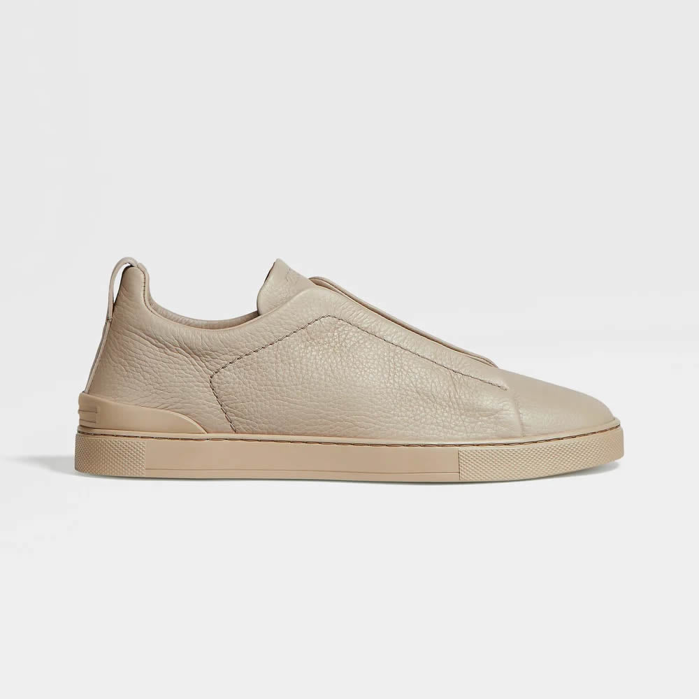 Drakon | Men's Leather Triple Stitch Sneakers