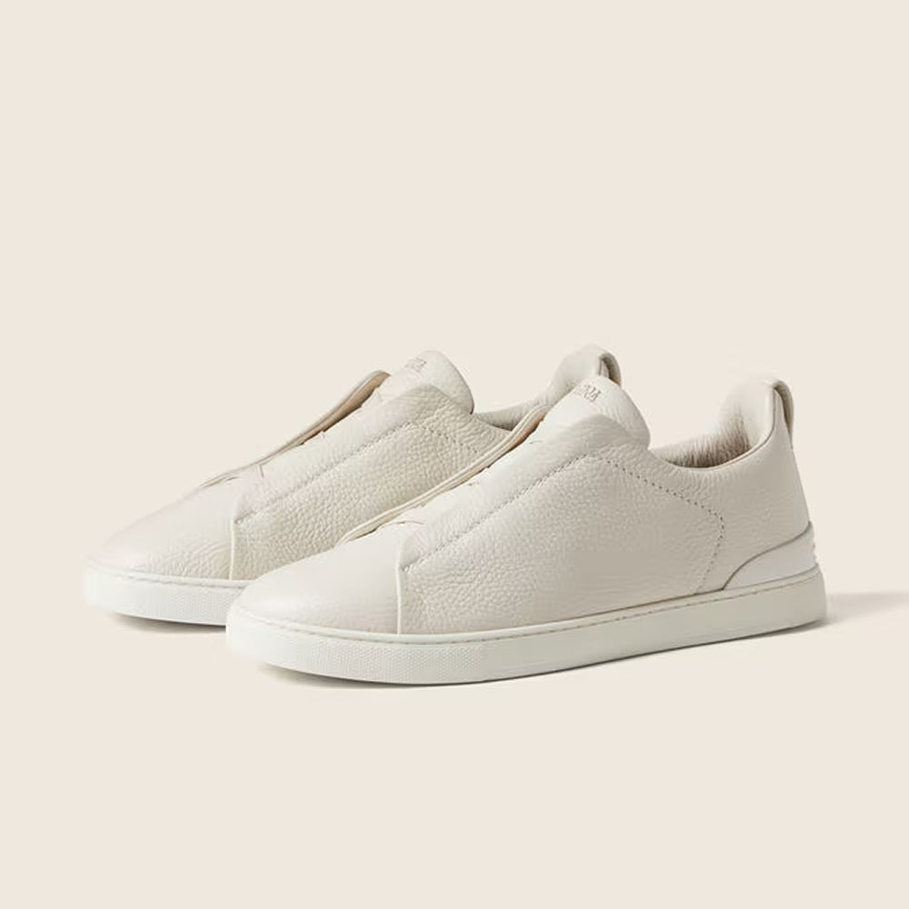 Drakon | Men's Leather Triple Stitch Sneakers
