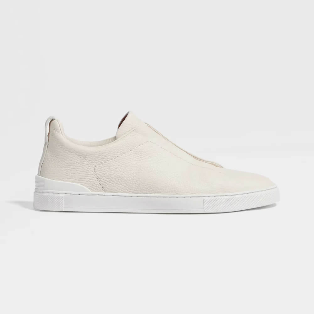 Drakon | Men's Leather Triple Stitch Sneakers