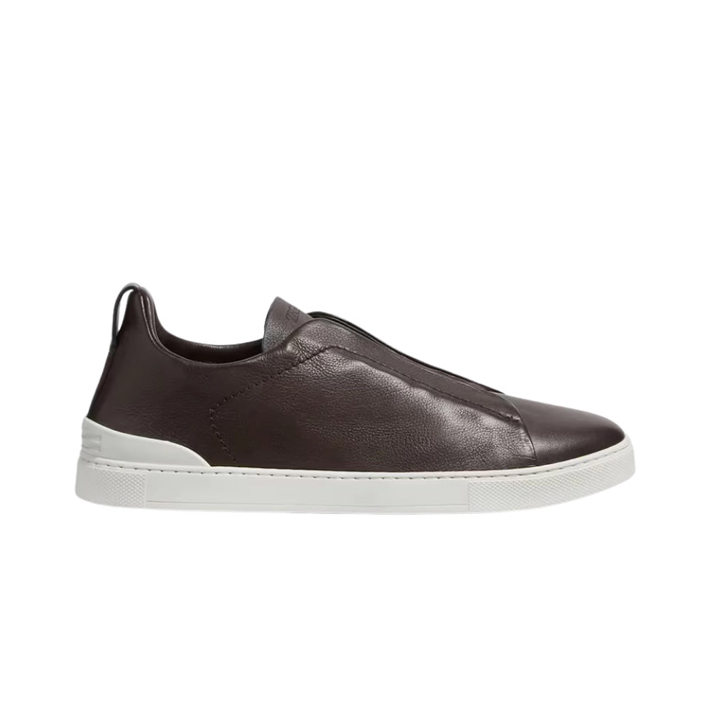 Drakon | Men's Leather Triple Stitch Sneakers