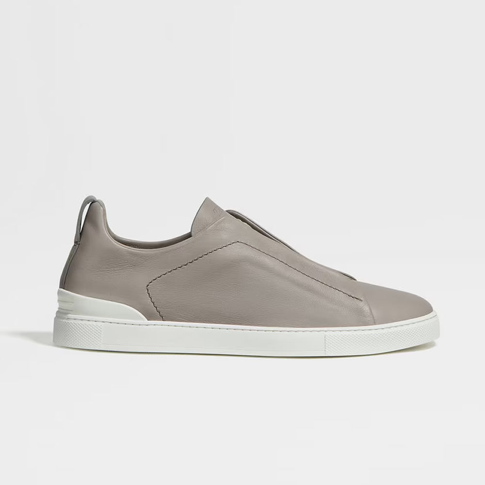Drakon | Men's Leather Triple Stitch Sneakers